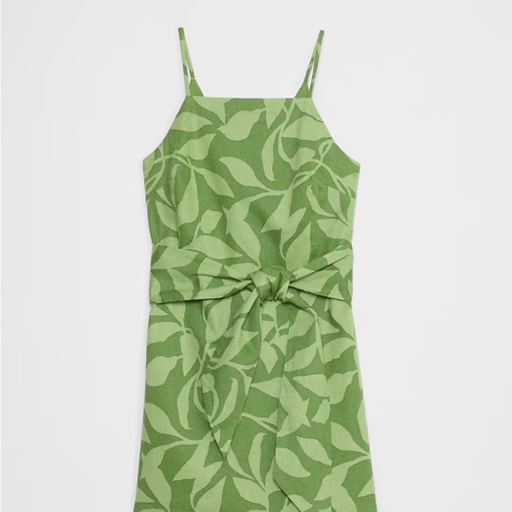 Banana Republic Linen Blend Open-Back Mini Dress - Picture 2 of 3